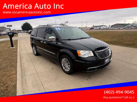 2015 Chrysler Town and Country for sale at America Auto Inc in South Sioux City NE