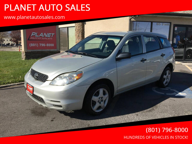 2003 Toyota Matrix for sale at PLANET AUTO SALES in Lindon UT