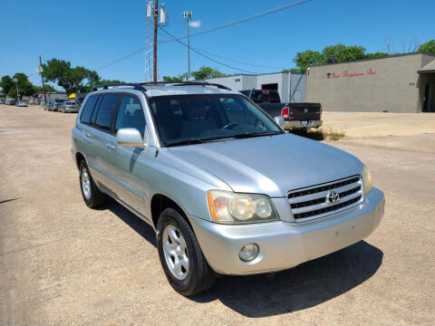 2003 Toyota Highlander for sale at Image Auto Sales in Dallas TX
