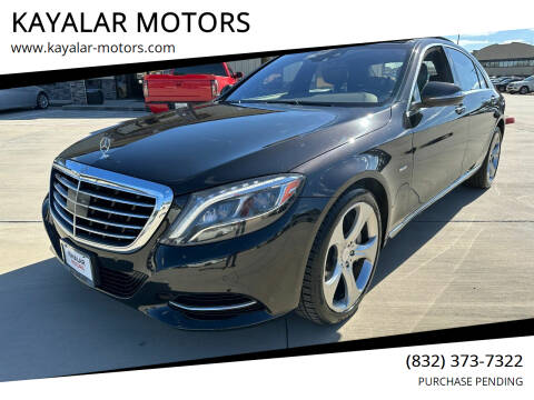 2014 Mercedes-Benz S-Class for sale at KAYALAR MOTORS in Houston TX