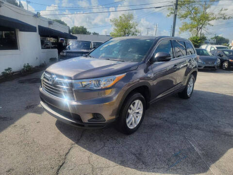 2015 Toyota Highlander for sale at Car Prime in West Palm Beach FL