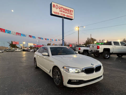 2017 BMW 5 Series for sale at Southwest Car Sales Uptown in Oklahoma City OK