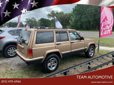 2000 Jeep Cherokee for sale at TEAM AUTOMOTIVE in Valrico FL