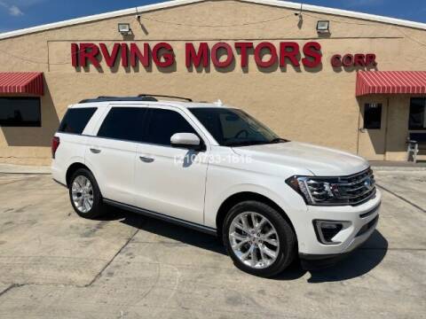 2018 Ford Expedition for sale at Irving Motors Corp in San Antonio TX