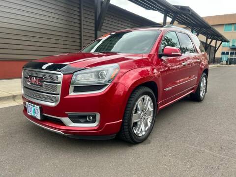 2014 GMC Acadia for sale at VIking Auto Sales LLC in Salem OR