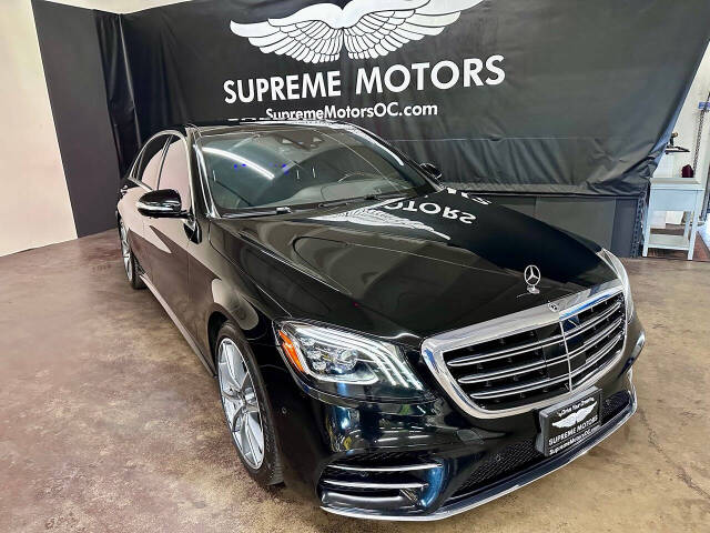 2019 Mercedes-Benz S-Class for sale at Supreme Motors in Costa Mesa, CA