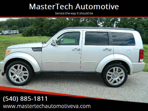 2011 Dodge Nitro for sale at MasterTech Automotive in Staunton VA