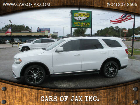 2014 Dodge Durango for sale at CARS OF JAX INC. in Jacksonville FL