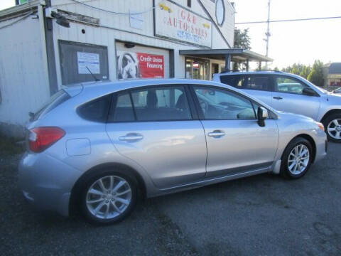 2013 Subaru Impreza for sale at G&R Auto Sales in Lynnwood WA