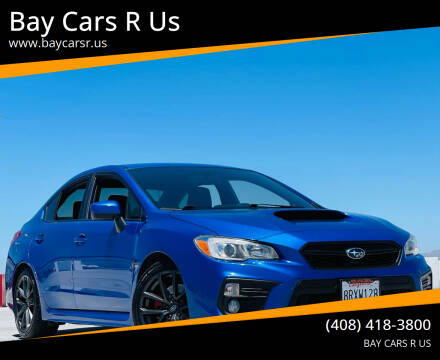 2018 Subaru WRX for sale at Bay Cars R Us in San Jose CA