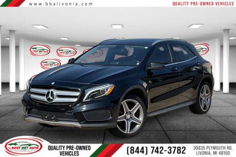 2015 Mercedes-Benz GLA for sale at Best Bet Auto in Livonia MI
