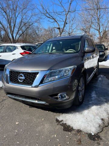 2014 Nissan Pathfinder for sale at Chinos Auto Sales in Crystal MN