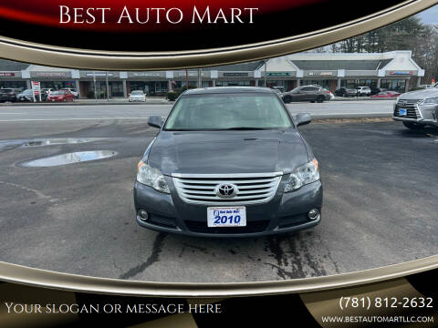 2010 Toyota Avalon for sale at Best Auto Mart in Weymouth MA