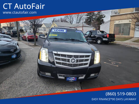 2012 Cadillac Escalade for sale at CT AutoFair in West Hartford CT