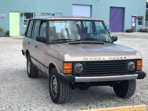 1993 Land Rover Range Rover for sale at Classic Car Deals in Cadillac MI