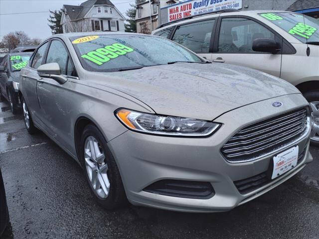 2015 Ford Fusion for sale at M & R Auto Sales INC. in North Plainfield NJ