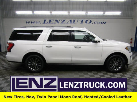 2021 Ford Expedition MAX for sale at LENZ TRUCK CENTER in Fond Du Lac WI