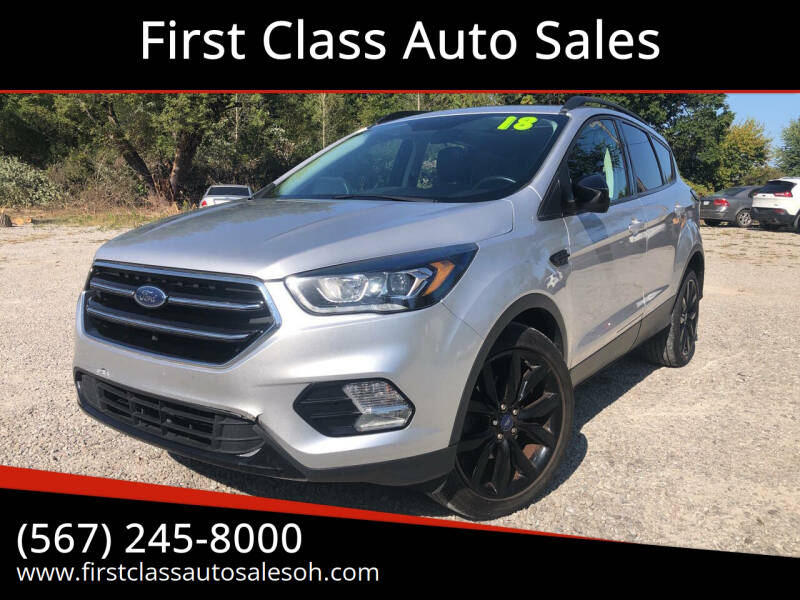 2018 Ford Escape for sale at First Class Auto Sales MI in Erie MI