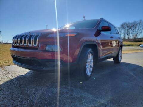 2014 Jeep Cherokee for sale at Sinclair Auto Inc. in Pendleton IN