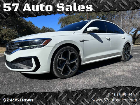 2021 Volkswagen Passat for sale at 57 Auto Sales in San Antonio TX