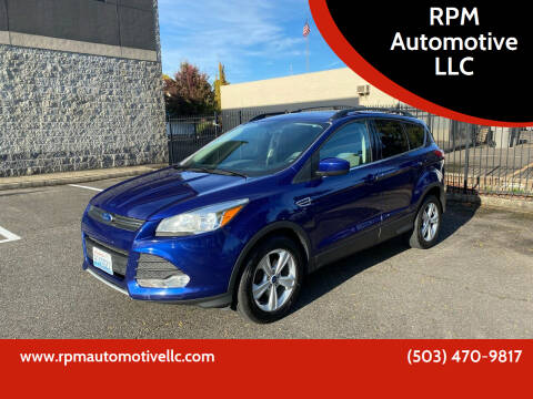 2015 Ford Escape for sale at RPM Automotive LLC in Portland OR