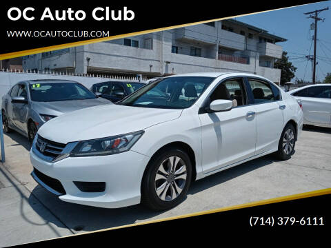 2013 Honda Accord for sale at OC Auto Club in Midway City CA