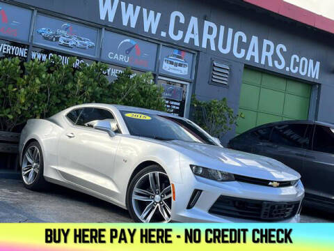 2018 Chevrolet Camaro for sale at CARUCARS LLC in Miami FL