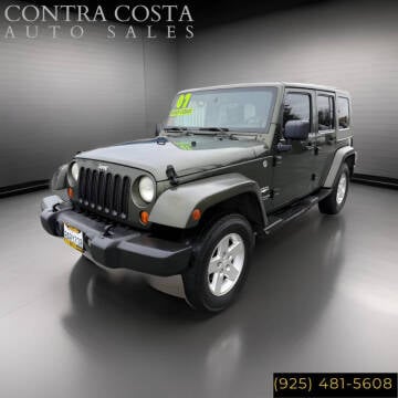 2007 Jeep Wrangler Unlimited for sale at Contra Costa Auto Sales in Oakley CA