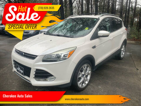 2013 Ford Escape for sale at Cherokee Auto Sales in Acworth GA