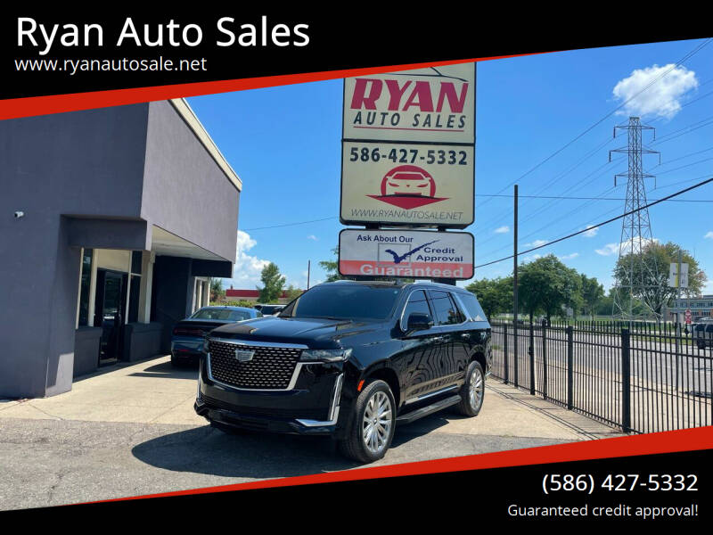 2021 Cadillac Escalade for sale at Ryan Auto Sales in Warren MI