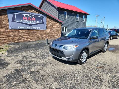 2015 Mitsubishi Outlander for sale at Rick's R & R Wholesale, LLC in Lancaster OH