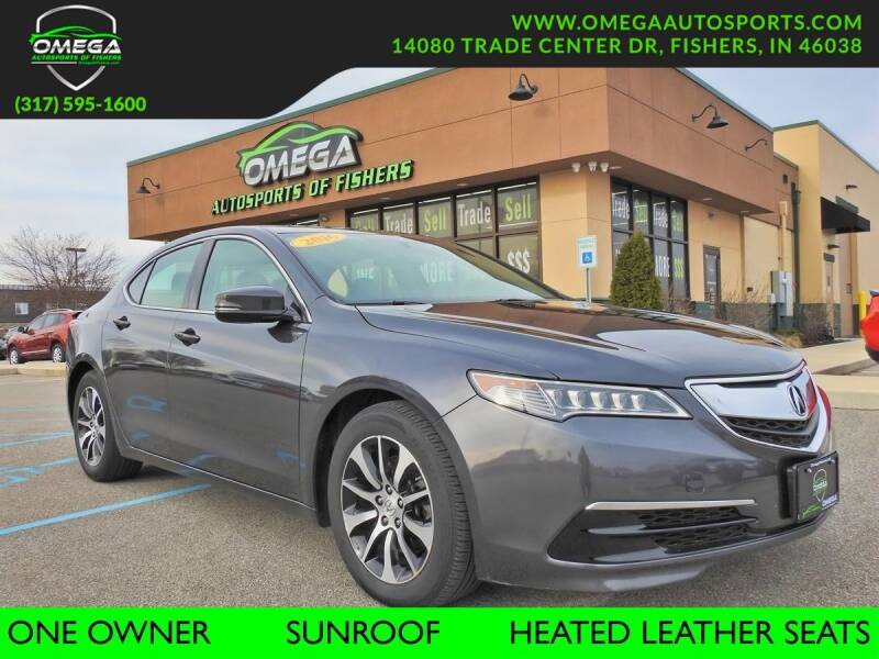 2016 Acura TLX for sale at Omega Autosports of Fishers in Fishers IN