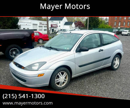 2003 Ford Focus for sale at Mayer Motors in Pennsburg PA