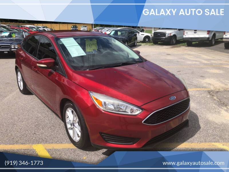 2016 Ford Focus for sale at Galaxy Auto Sale in Fuquay Varina NC