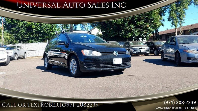 2015 Volkswagen Golf for sale at Universal Auto Sales Inc in Salem OR