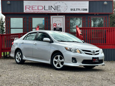 2011 Toyota Corolla for sale at REDLINE AUTO SALES LLC in Cedar Creek TX