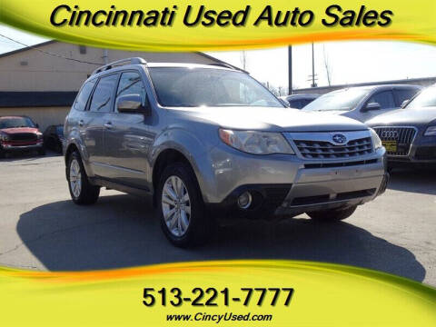 2011 Subaru Forester for sale at Cincinnati Used Auto Sales in Cincinnati OH