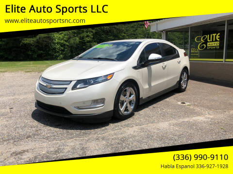 2013 Chevrolet Volt for sale at Elite Auto Sports LLC in Wilkesboro NC