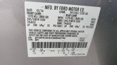 2016 Ford Edge Titanium