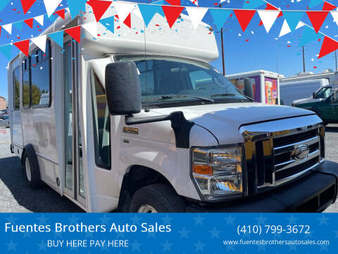 2015 Ford E-Series for sale at Fuentes Brothers Auto Sales in Jessup MD