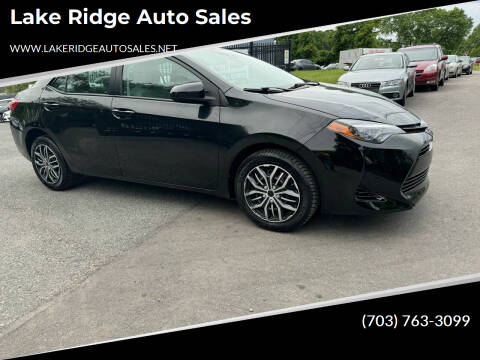 2017 Toyota Corolla for sale at Lake Ridge Auto Sales in Woodbridge VA