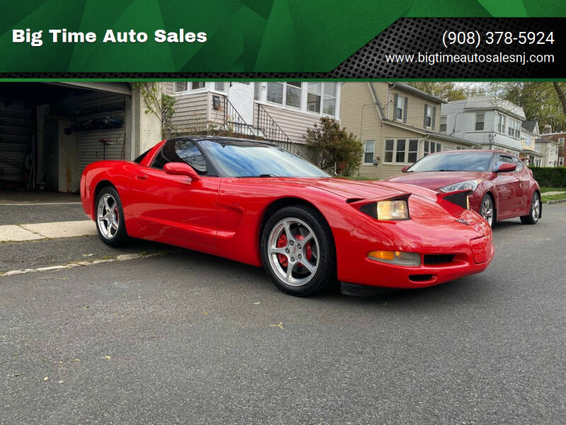 2001 Chevrolet Corvette for sale at Big Time Auto Sales in Vauxhall NJ