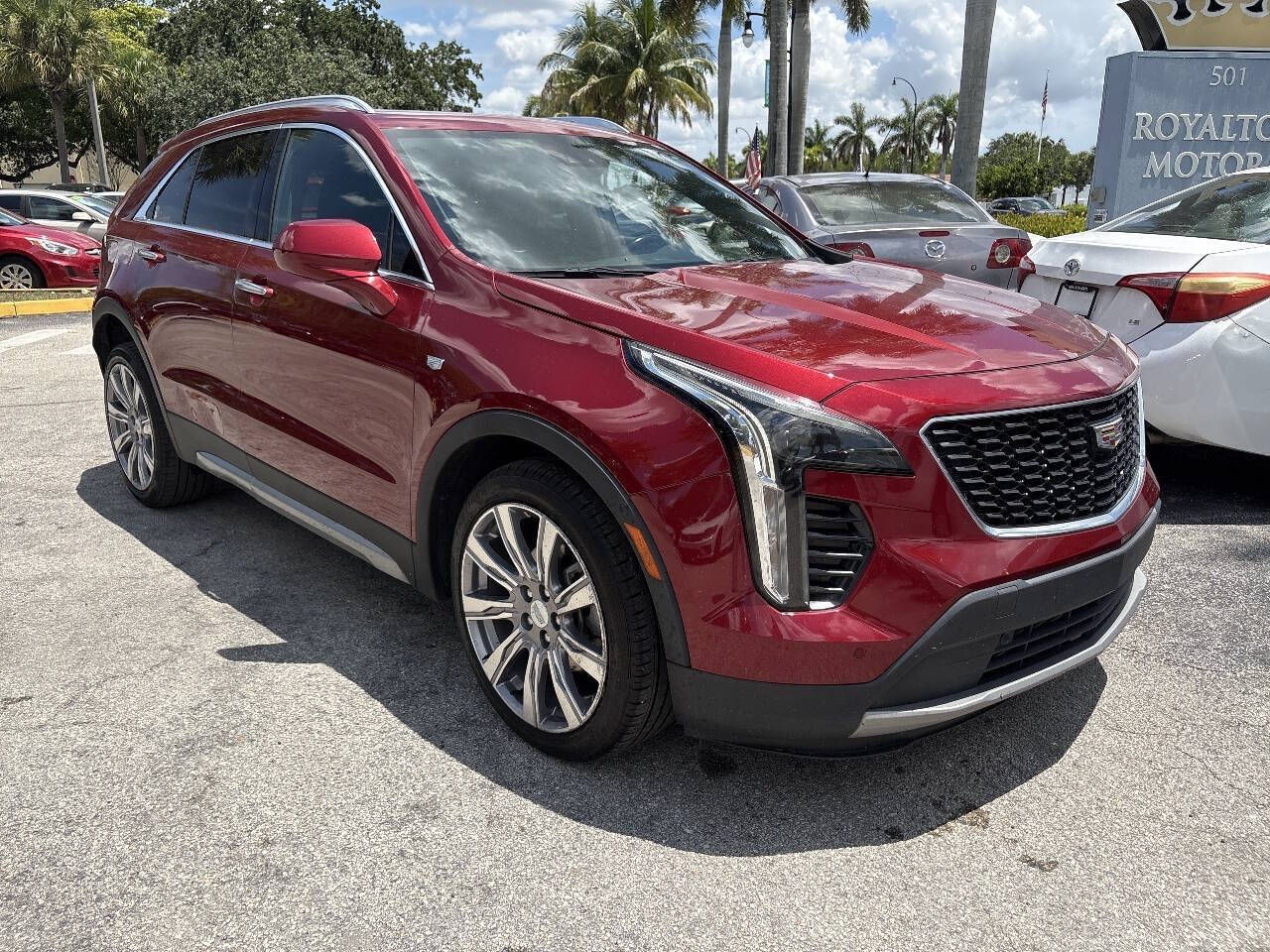 Dk. Red 2020 Cadillac XT4 Premium Luxury Premium Luxury 4dr Crossover 2