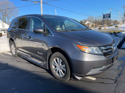 2016 Honda Odyssey for sale at Adaptive Mobility Wheelchair Vans in Seekonk MA