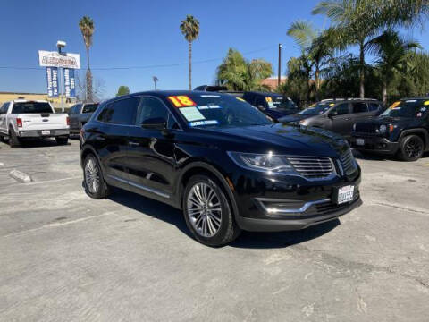 2018 Lincoln MKX for sale at Alexander Auto Sales Inc in Whittier CA