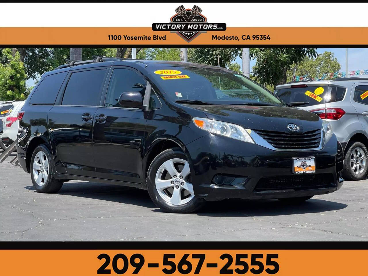 2015 Toyota Sienna for sale at Victory Motors Inc in Modesto, CA