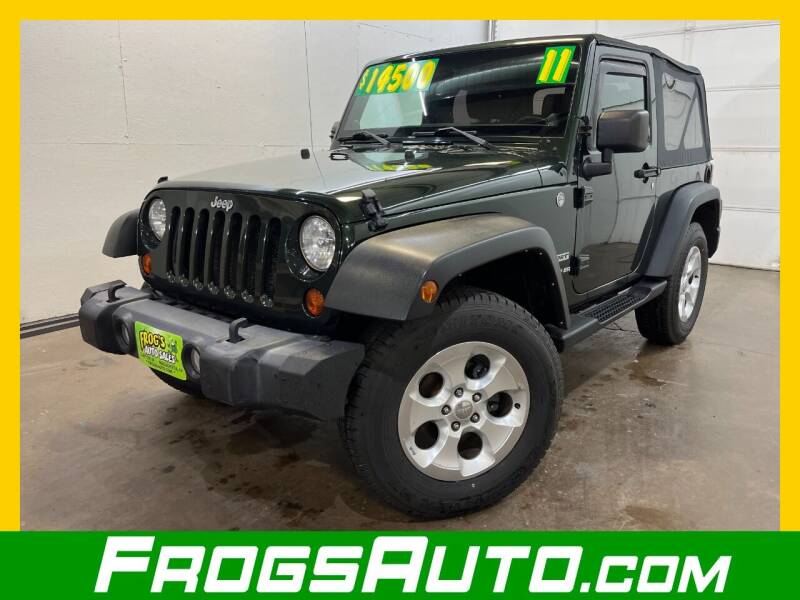 2011 Jeep Wrangler for sale at Frogs Auto Sales in Clinton IA