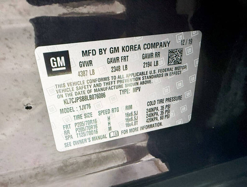 2020 Chevrolet Trax LT