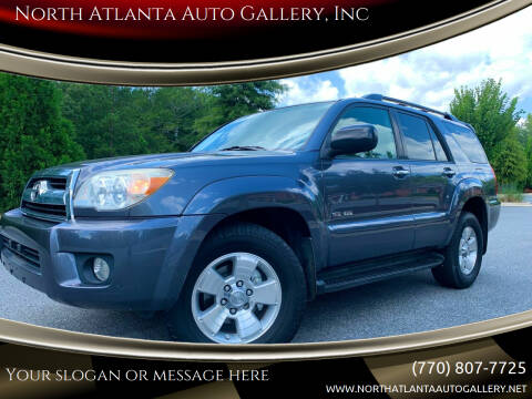 2007 Toyota 4Runner for sale at North Atlanta Auto Gallery, Inc in Alpharetta GA