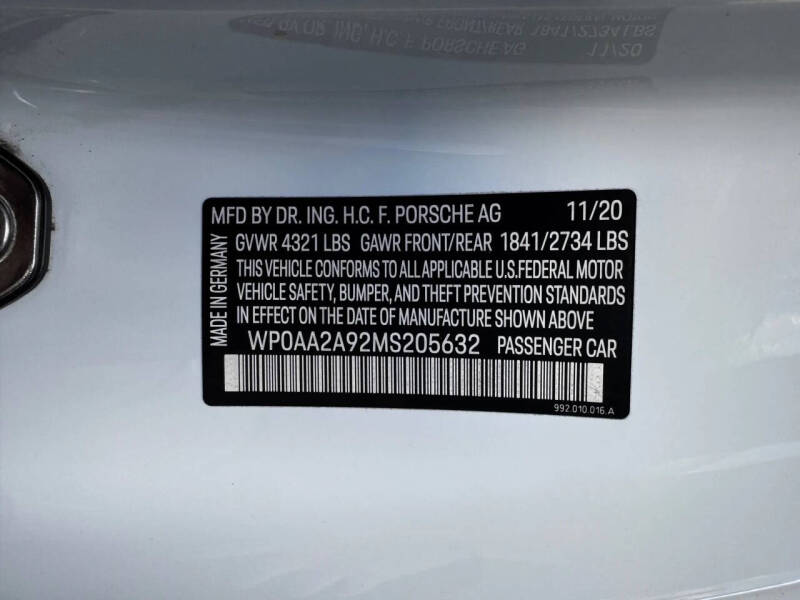 2021 Porsche 911